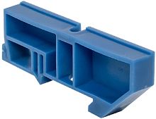 Изолятор на DIN-рейку EKF PROxima для установки нулевой шины синий картинка 